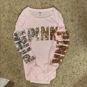PINK long sleeve shirt